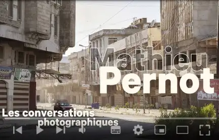 Une photographie prise par Mathieu Pernot au Moyen-Orient.